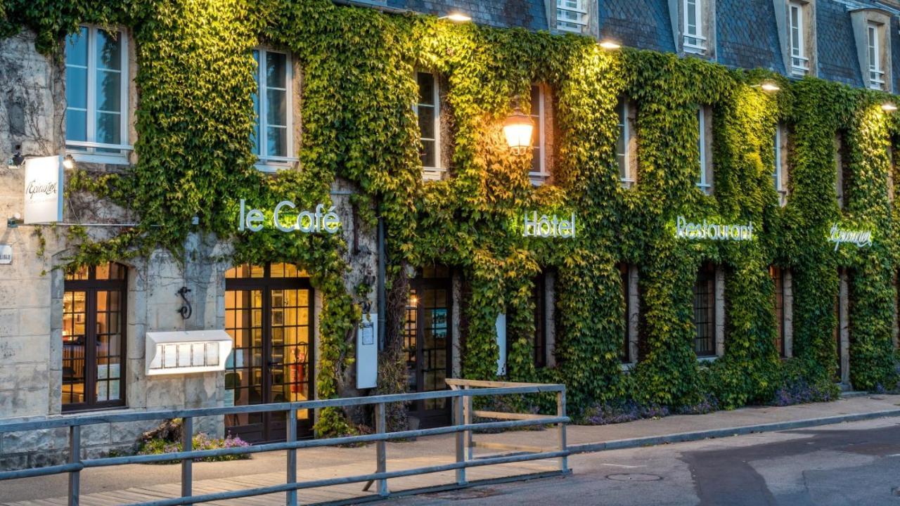 Hotel Restaurant L'Epicurien Valognes Buitenkant foto